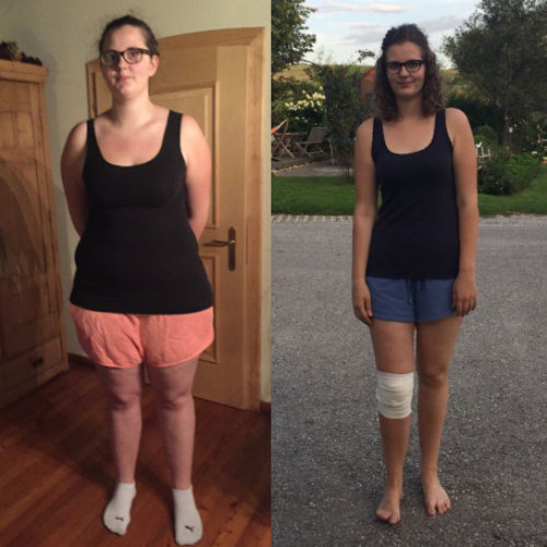 Magdalena Personal Training Abnehmen Erfolg Vorher Nacher